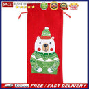 Special Drill Diamond Painting Wine Bottle Covers Kit for Christmas Table Dec