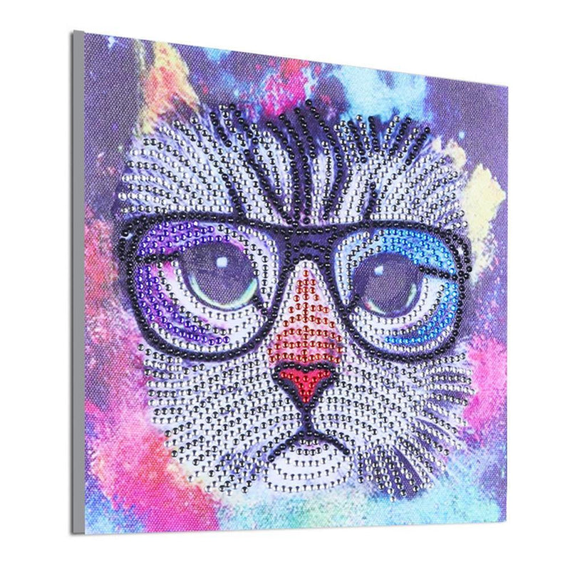 5D DIY Special-shaped Diamond Painting Animal Cross Stitch Rhinestone Home Decor