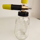 Foam Generator G1/4 Quick Release 1L Transparent Pot Soap Washer for Car Trucks