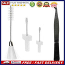 4pcs Sewing Machine Cleaning Set Screwdriver Tweezer Double-End Brush Kit