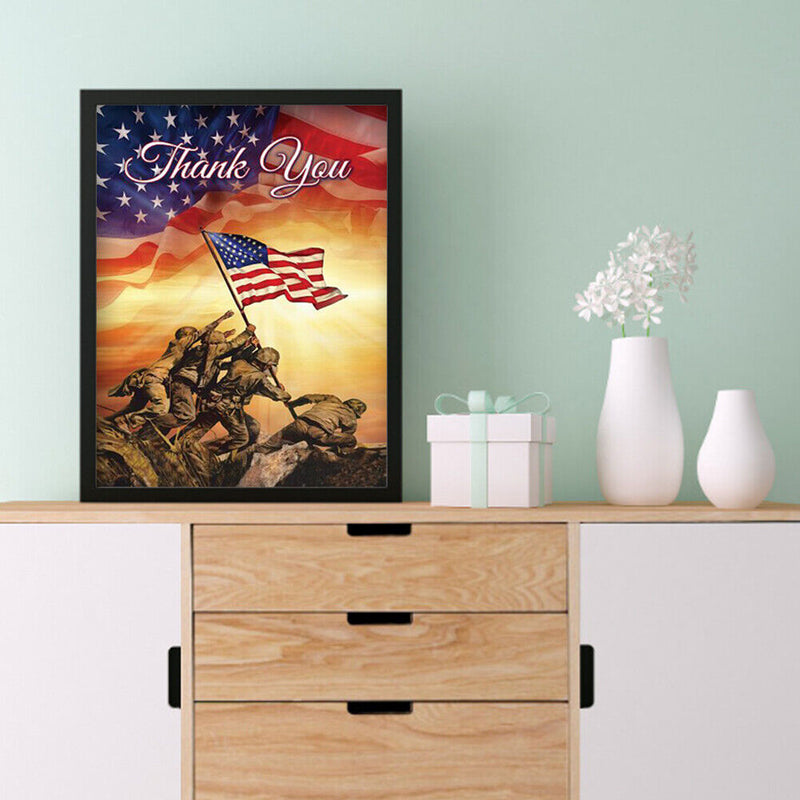 Diamond Painting Independence Day Full Round Drill Picture of Rhinestone Drawing