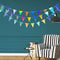 Star Paper Garland Ornaments Birthday Party DIY Wedding Decor (Triangle)