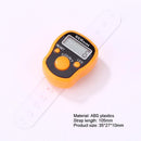 LCD Display Finger Counter LED Luminous Electronic Tally Counter (Orange) Newly
