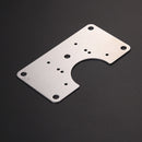 Stainless Steel Hinge Fixing Plate Cabinet Door Furniture Drawer Window Mou