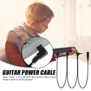 Daisy Chain Guitar Effect Pedal Power Supply Cable Wire Black (1 to 3 Way) Newly