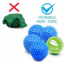 2pcs 6.5cm PVC Laundry Ball Fabric Softener Clothes Reusable Clean Wash Too