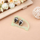 10pcs Fluorescent Fishing Rod Tip Clip Twin Bell Alert Ring Fishing Devices