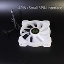Lanshuo 120mm Case Fan RGB Silent Cooler 1300RPM PC Case Cooling Ventilador