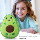Fashion Women Avocado Shape Money Bags Hanging Casual Ladies Small Coin Purse