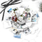 3pcs Explosion Box Hexagonal DIY Photo Album Scrapbooking Box Gift(White)