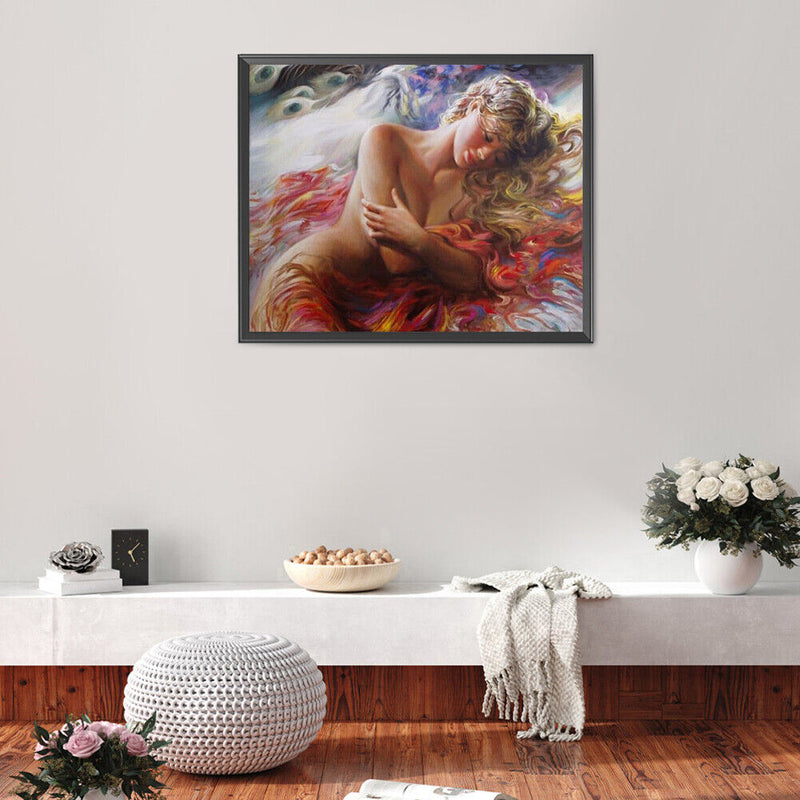 Sleeping Women Oil Paint By Number Canvas Drawing DIY Home Decoration Gift Se