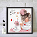 5D DIY Diamond Painting Love Mommy Full Round Art Picture Crafts Home Decor
