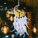 Dream Catcher Moon Feather Home Car Hanging Dreamcatcher Art Bedroom Decorations