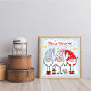 Oil Paint Christmas Goblin Picture Wall Artwork Home Decor Unique Gift Craft