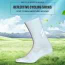 Running Reflective Socks Moisture Wicking Sweat Absorption Bicycle Sports Sock