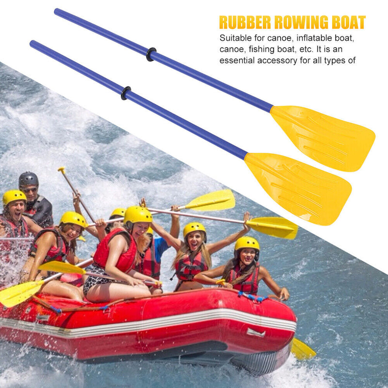 2pcs Detachable Kayak Fishing Boat Rafting Paddle Surfing Canoe Boating Paddl