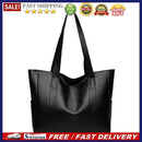 Fashion Ladies Large Capacity Commuter Handbag Solid Leather Shoulder Bag Totes