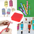 60pcs Strong Double Sided Tape Adhesive Sticky Transparent Seamless Stickers