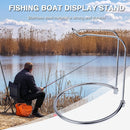 Removable Fishing Wheel Rack Stainless Steel Spinning Reel Display Bracket Newly