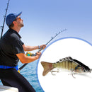 Multi Jointed Swimbait Wobbler Bass Pike Saltwater 7 Segments Fishing Hard