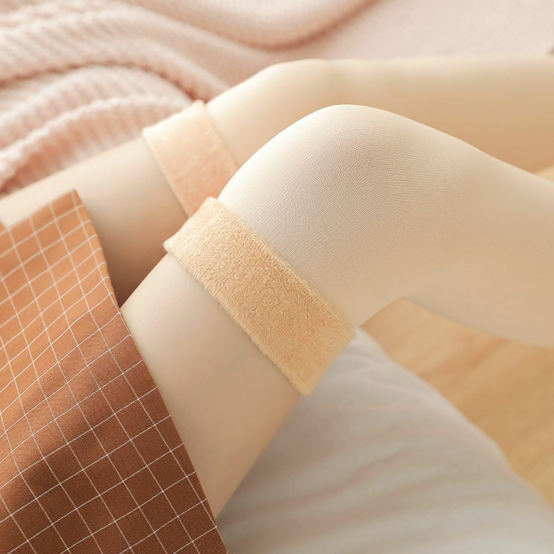 Wool Sleeping Stockings Velvet Floor Hosiery Snow Long Socks Knee Gaiters Socks