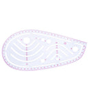 4pcs Tailor Measuring Ruler Yardstick Sleeve Sewing Clothes Drawing Ruler