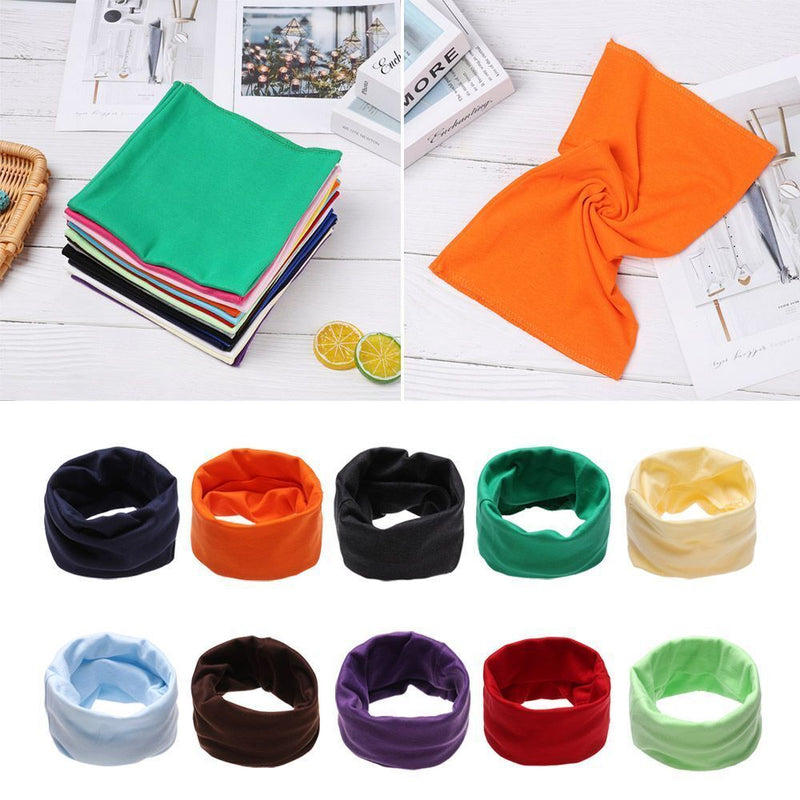 Windproof Bandana Cute Collar Scarves Cotton Children Cotton Scarf Neck Warmer