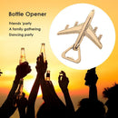 Airplane Shaped Beer Bottle Opener Gift Box for Party Decor Wedding Kitchen