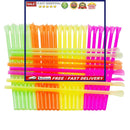 Portable Scoop Straw - Random Colorful Bright for Drinking Spoon & Straw 2