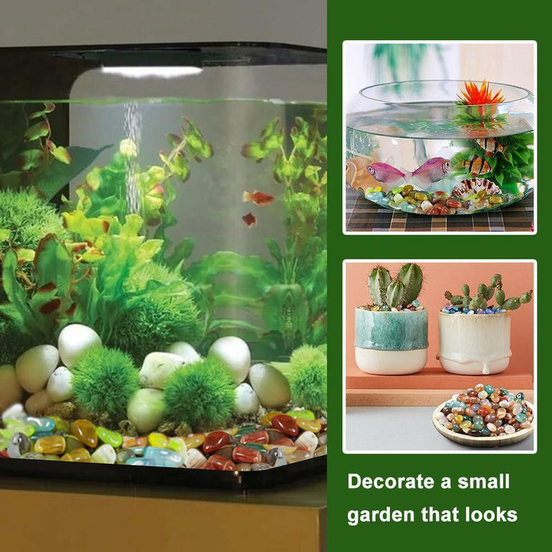 Aquarium Stone Gravel Rain Flower Stone For Fish Tank Flower Pot Decoration