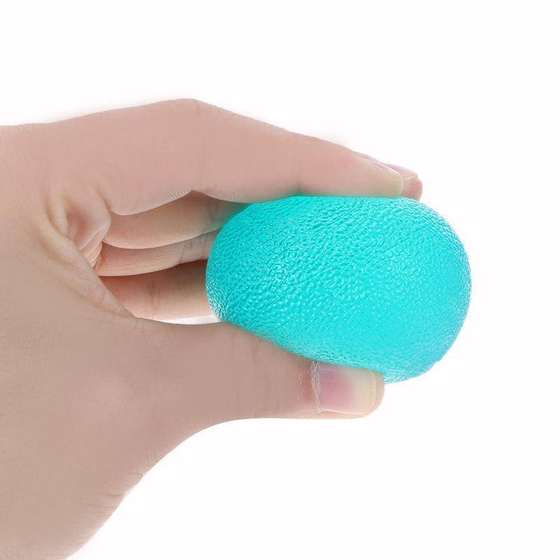 Hand Grip Muscle Power Train Jelly Fitness Finger Exerciser Ball(Green)