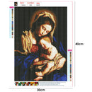 5D Full Drill DIY Diamond Painting Religion Cross Stitch Embroidery Mosaic Cr