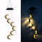 Moon Wind Chime Windbell Lamps Pendant Light LED Hanging Home Garden Yard Decor