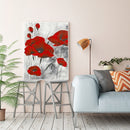 DIY Oil Paint by Numbers Flower Coded Hand Painted Acrylic Drawing Decor Gift