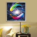 5D DIY Colorful Fish Diamond Painting Embroidery Cross Stitch Home Decorate