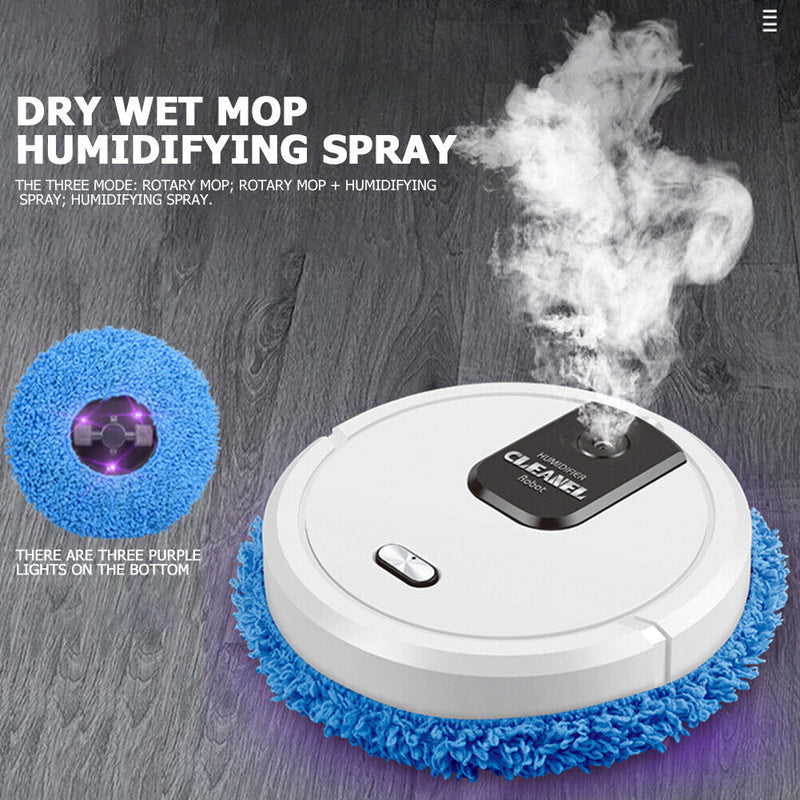House Charging Vacuum Cleaner Rotary Mopping Machine Sweeping Robot (White)