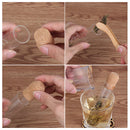Home Pipe Glass Tea Tools Accessories Mug Tea Strainer Filter Tea Spoon Infuser