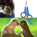 Stainless Steel Pet Nail Toe Scissors Dog Cat Claw Grooming Clipper (Blue) Newly