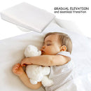 Baby Wedge Pillow Cushion Newborn Baby Sleep Pillow for Pram Crib Cot Bed