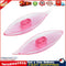 2pcs Plastic Tatting Shuttle Hand Tool for Lace Making DIY Craft(Pink) Newly