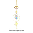 #A Crystal Wind Chime Prism Windbell Mushroom Butterfly Dragonfly Hanging Orname