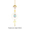 #A Crystal Wind Chime Prism Windbell Mushroom Butterfly Dragonfly Hanging Orname