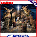 Angel 5D Full Square Drill Diamond Painting DIY Rhinestone Needlework Wall Art