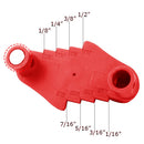 Center Line Scriber Marking Gauge Finder Measurement Carpenter Woodworking Tool
