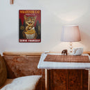 #A Rooster Plate Metal Tin Sign Plaque for Bar Pub Club Garage Wall Home Decor