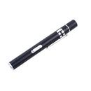 USB Charge LED Flashlight Medical Pen Light Mini Clip Nursing Lamp (Black)