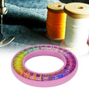 DIY Portable Bobbin Holder Silicone Round Needles Saver Sewing Tool (Pink) Newly