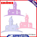 DIY Castle Embossing Cutting Dies Stencils Scrapbook Craft Album Card Gifts-1938