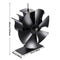 Eco Friendly Fireplace Fan Log Wood Burner Fire Burning Stove Fan