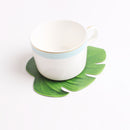 Non-slip Mat Bowl Pad Dining Pads Cup Coasters Leaf Pattern Table Placemat